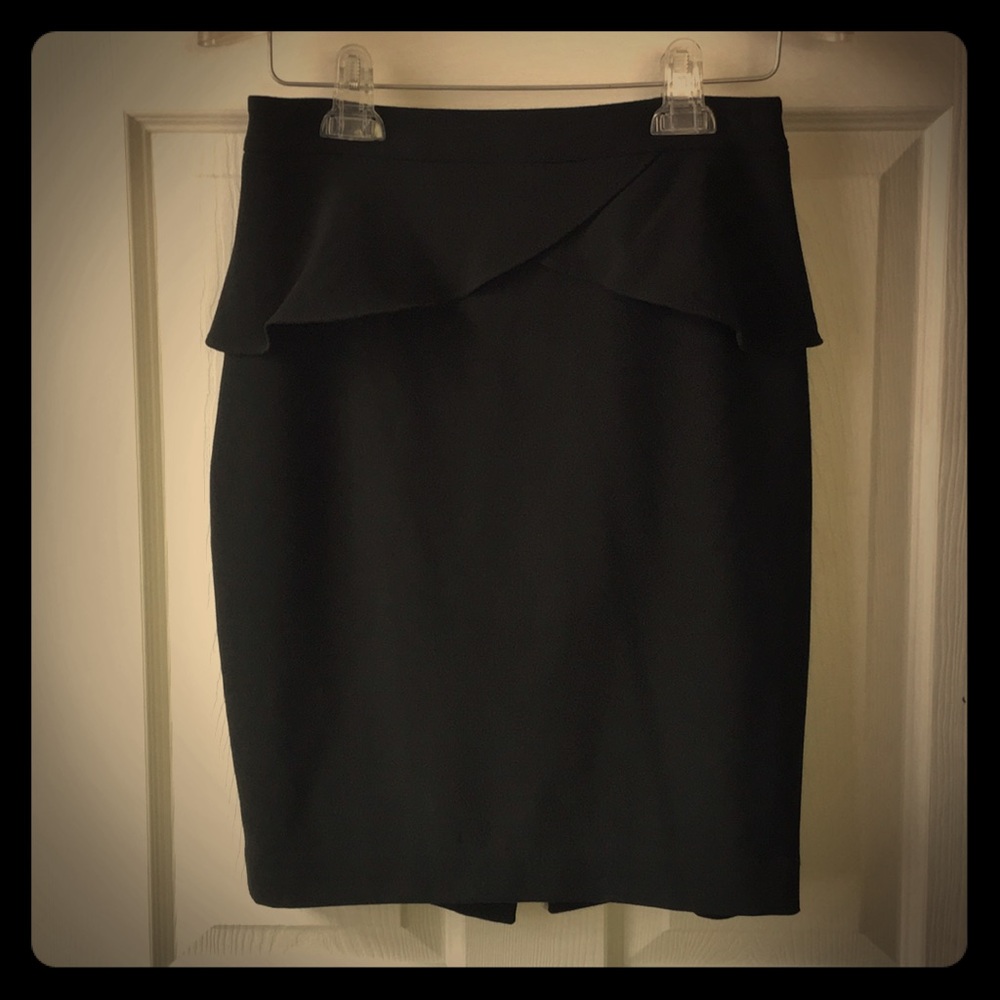 Express Peplum pencil skirt
